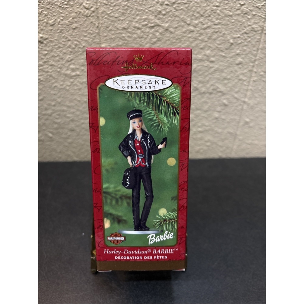 Hallmark Keepsake Christmas Ornament~Harley Davidson‎ Barbie~2000~NIB